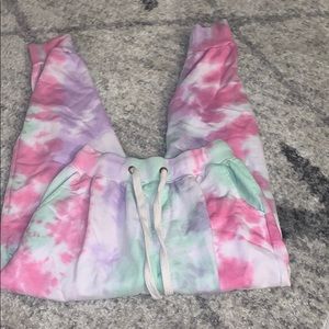 Tie-dye joggers